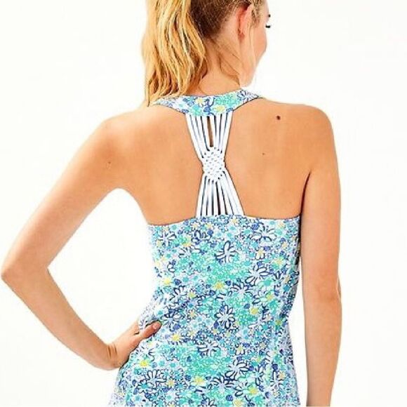 Lilly Pulitzer UPF 50+ Luxletic Pilar Bra Tank Top - Picture 2 of 7